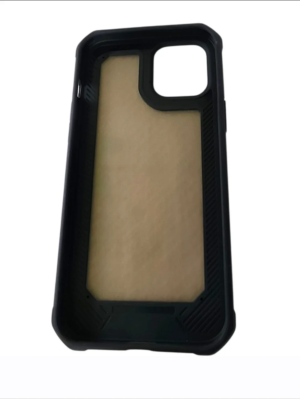 Black/smoke Gray Rugged Case for iPhone 12 Pro Max